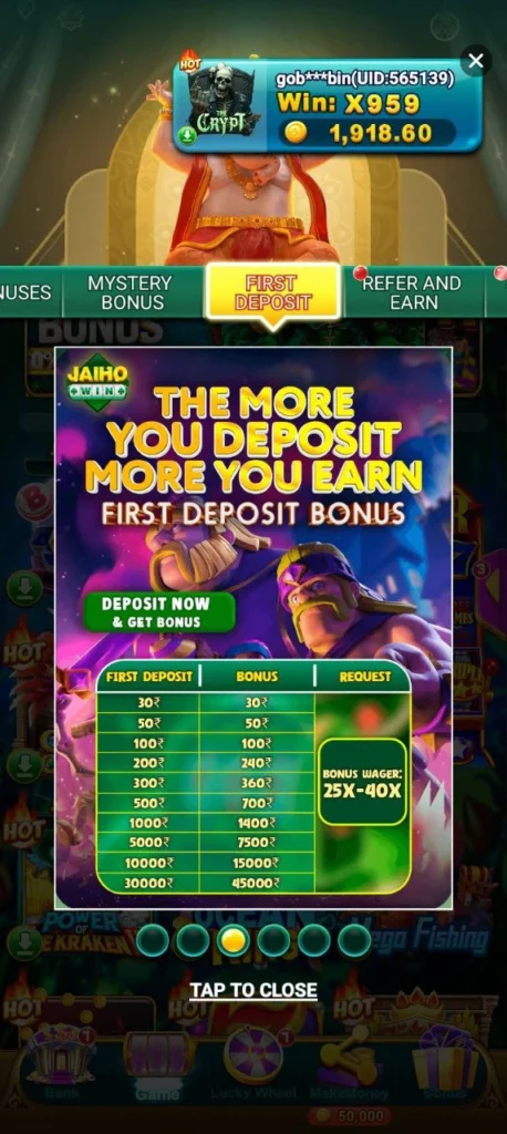 Jaiho Win Download – Play YONO Games and Win ₹100 Bonus Instantly!
