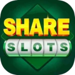 Share Slots logo featuring Yono games branding for online gaming platform.