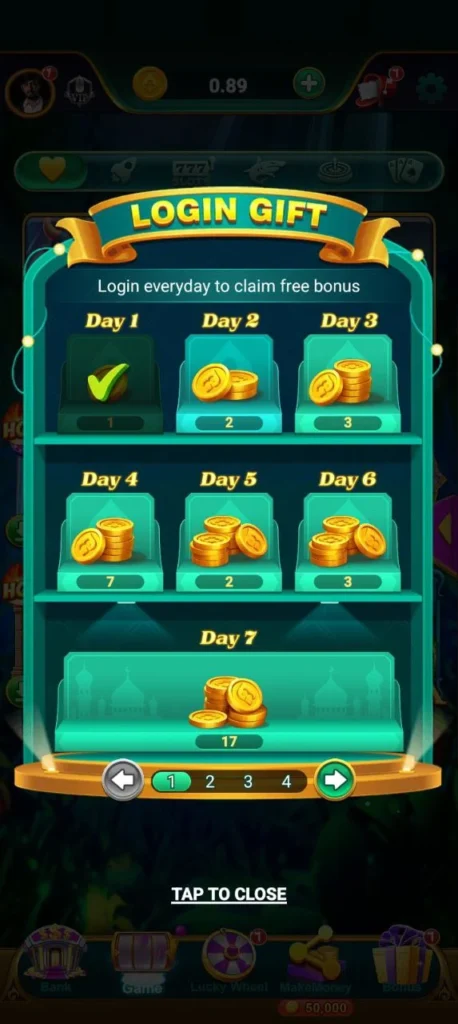 Screenshot showcasing popular Share Slots Games and trending Yono Games app interface for online casino entertainment.