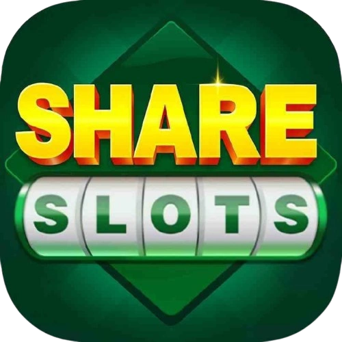 Share Slots logo featuring Yono games branding for online gaming platform.