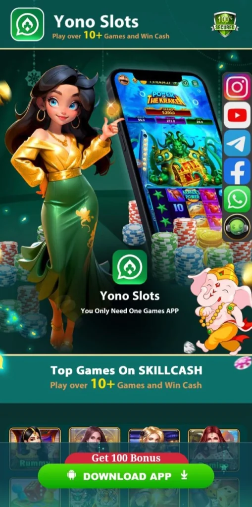 Download Yono Slots Apk and explore top yono games for real rewards!